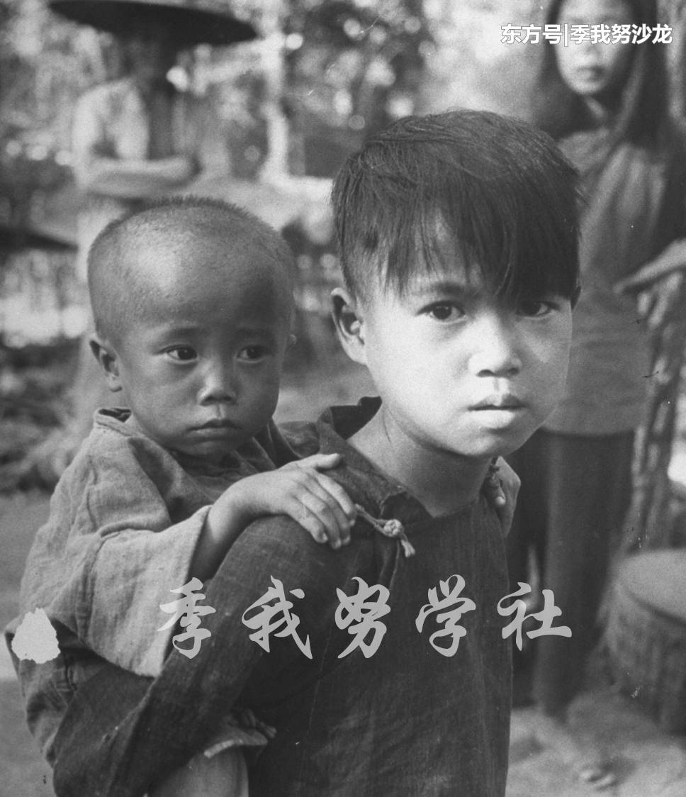 战后的儿童：1945年11月上海日本侨民的孩子等待遣返回国 第1页